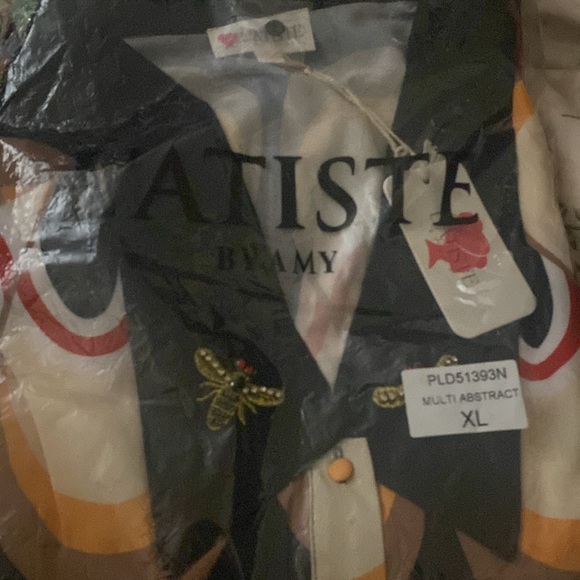 Multi Abstract Dress - Picture 4 of 4